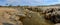 Lugard Falls in Tsavo Natioal park of Kenya