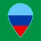 Luhansk Peoples Republic flag icon travel vector