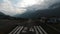 LUKLA, NEPAL - NOVEMBER 04, 2019: Airplane Take off in Lukla Airport. Himalayan Mountains