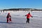 LuleÃ¥`s ice rink for recreation and long-distance skating