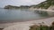 Lulworth Cove beach Dorset England UK PAN