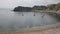 Lulworth Cove PAN harbour Dorset England UK