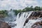 Lumangwe Falls on the Kalungwishi River in northern Zambia, Africa