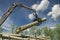 Lumber Industry - Crane Lifting Timber