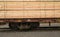 Lumber Loaded Railroad Car Transportation Boxcar Construction