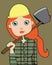 Lumberjack, female