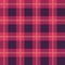 Lumberjack plaid pattern. Seamless vector background. Alternating overlapping dark and colored cells.