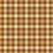 Lumberjack textile check plaid, stripped pattern seamless background. Pretty tartan vector fabric texture in red and amber colors