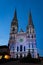 Lumiere light show at Chartres Cathedral