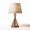 Lumina Luxe Golden Table Lamp - Photorealistic Pastiche Design