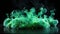 Luminescent Verdancy: Random Green Pointcloud Euphoria