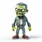 Luminous 3d Zombie: A Creative Commons Attribution Character Design