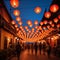 Luminous Celebrations: Lanterns in the Chinese New Year Night
