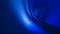 Luminous Depths: Blue Radiance Illuminates the Night