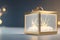 Luminous Gifting Display Soft Focus Gift with Copy Space - A Mockup Template for an Exquisite and Mesmerizing Showcase Generative