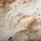 Luminous Landscape: Slimy Marble In Brown And Beige