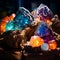 Luminous Nexus: Radiant Crystal Universe