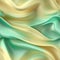 Luminous Satin Fabric Background With Vibrant Forms And Delicate Details