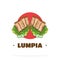 Lumpia, Traditional Food From Indonesia. Illustration of Indonesian Snack