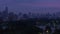 Lumpini Park timelapse from night to day, Bangkok city, Thailand