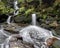 Lumsdale Falls, Matlock, Derbyshire, UK