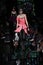 Luna Bijl walks the runway at the Moschino Ready to Wear Spring/Summer 2018 fashion show