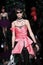 Luna Bijl walks the runway at the Moschino Ready to Wear Spring/Summer 2018 fashion show