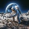 Lunar Dream: Explore the Moon& x27;s Surface
