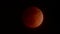 Lunar Eclipse Moon and Clouds Astrophotography