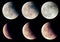Lunar Eclipse stages.