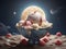 Lunar Lusciousness: Savor Sweet Moments with Ice Cream Beneath the Moon