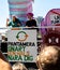 Lund, Sweden - May 19, 2018: Some students protests against the plastic during a parade called Lundakarnevalen