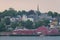 Lunenburg waterfront cityscape