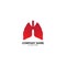 lung health and care logo template,emblem,design concept,creative symbol,icon, illustration