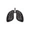 lung organ icon