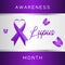 Lupus Awareness Month Vector Illustration