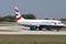 Luqa, Malta - 5 July 2007: BA 737.