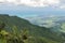 Luquillo mountains aerial overlooking atlantic coast