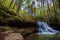 Lural Run Waterfalls in Tennessee