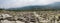 Lusen mountain top panorama, Bavarian forest, Germany