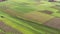 Lush farming countryside from above 4k 30fps video