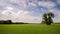 Lush fields near Delden Overijssel, The Netherlands