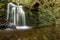 Lush green Waterfall in Tasmania