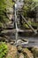 Lush green Waterfall in Tasmania