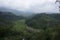 Lush landscape on the way to a coffee farm close to Salento, Eje Cafetero, Colombia