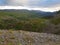 lush mountain and valley landscape in the high north of Finnmark, northern norway