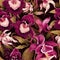 Lush orchid pattern for mugs