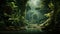 Lush Rainforest River: A Stunning 32k Uhd Matte Painting