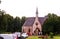 Luss Parish Church in a village in Scotland.