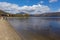 Luss village on the banks of Loch Lomond Scotland UK